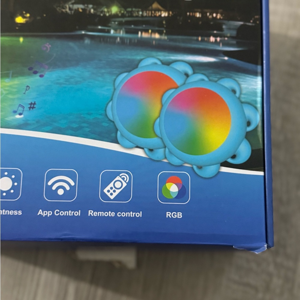 Blue LED Pool Lights with Remote - Picture 5 of 14